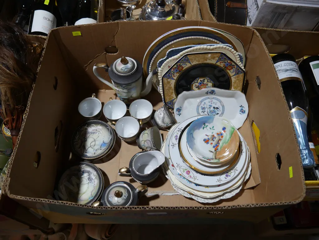 Oriental teaset, china etc Image 1++