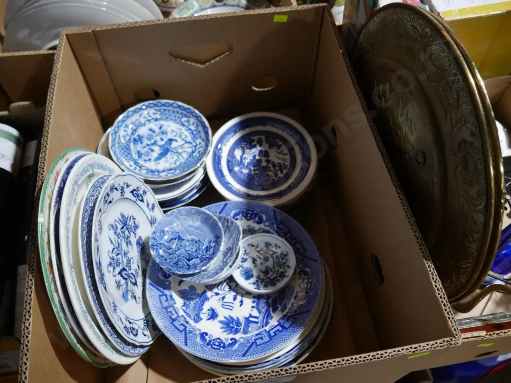 Blue & white china etc Image 1++