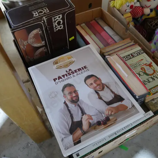 Box of books