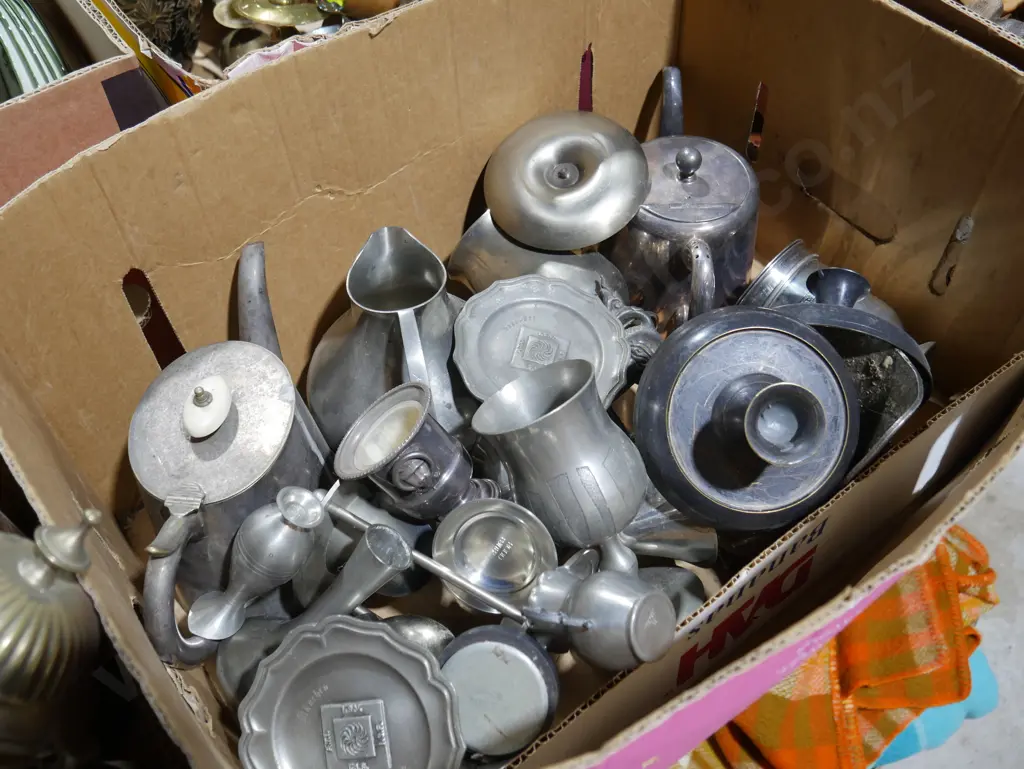 Pewter, plated ware Image 1++