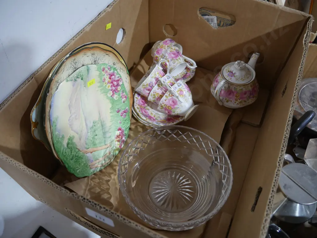 Royal Albert Serena teapot etc Image 1++