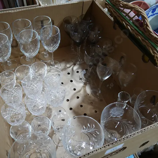 Stemmed glasses
