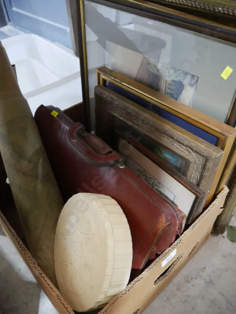 Framed artworks, briefcase etc Image 1++