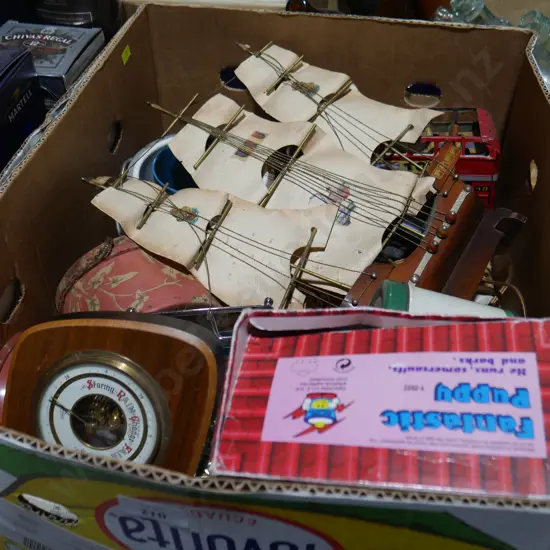 Ship lamp, barometer etc