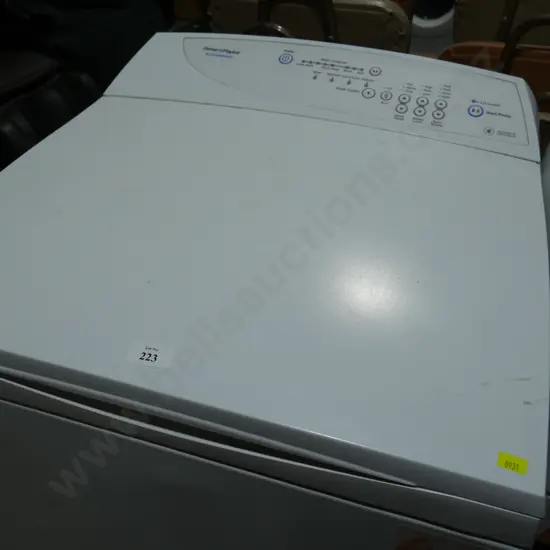 Fisher and Paykel washing machine