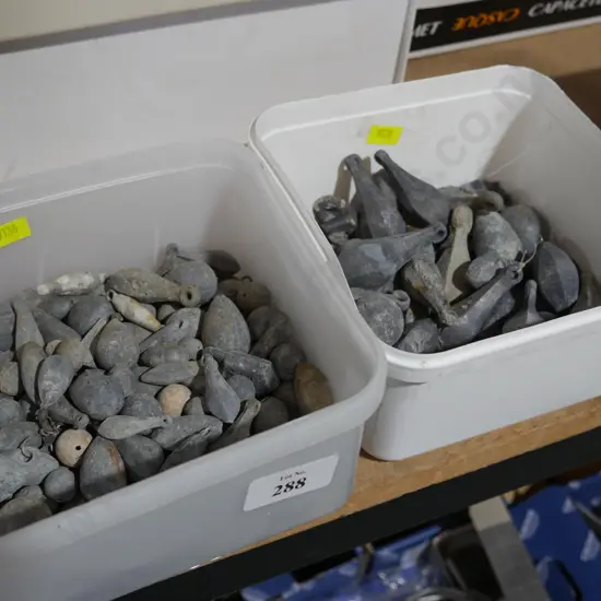 Fishing sinkers