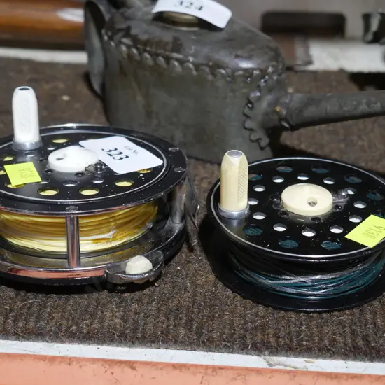 2 fishing reels