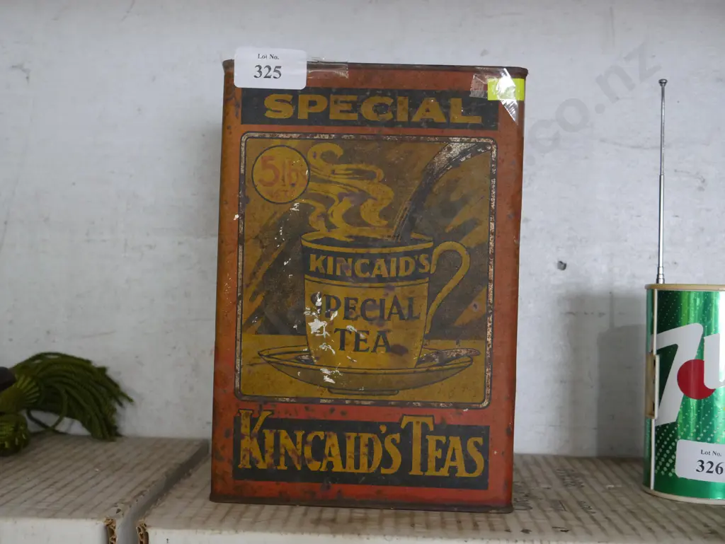 Kincaid's tea tin Image 1++