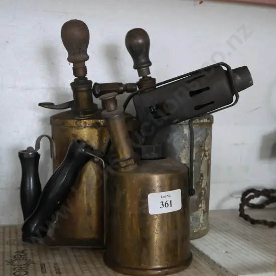 3 blow torches