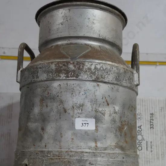 Milk can