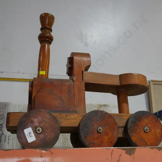 Wooden train