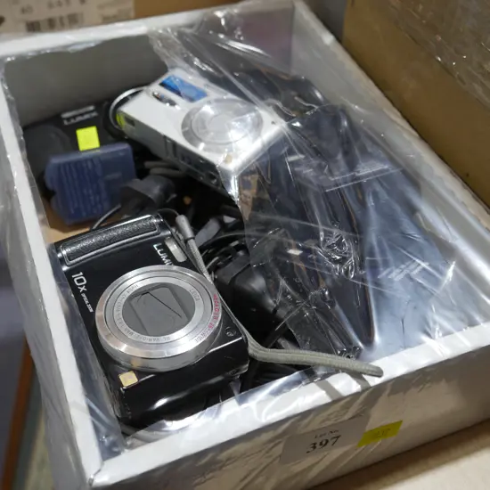 Assorted cameras