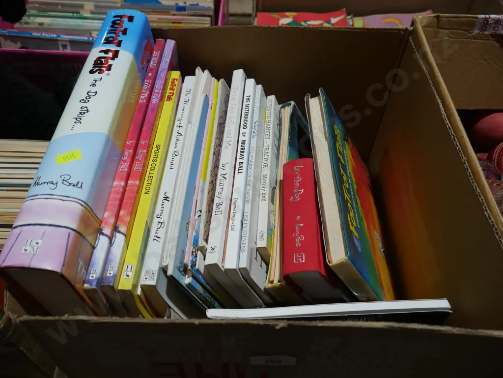 Assorted books - Murray Ball, footrot flats etc Image 1++