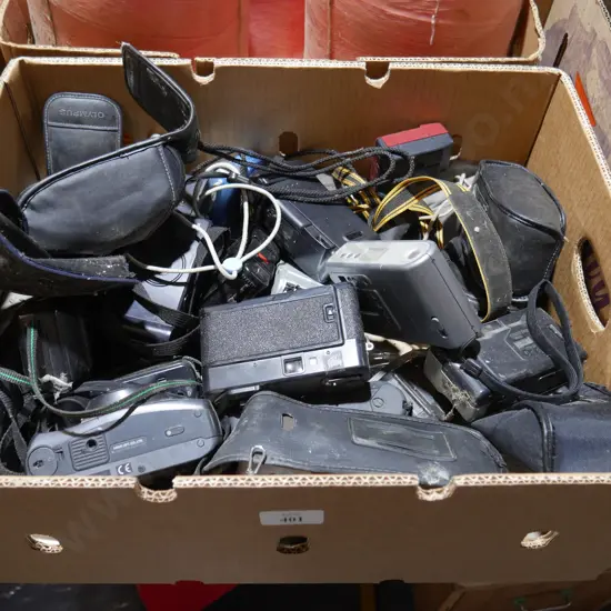 Assorted cameras