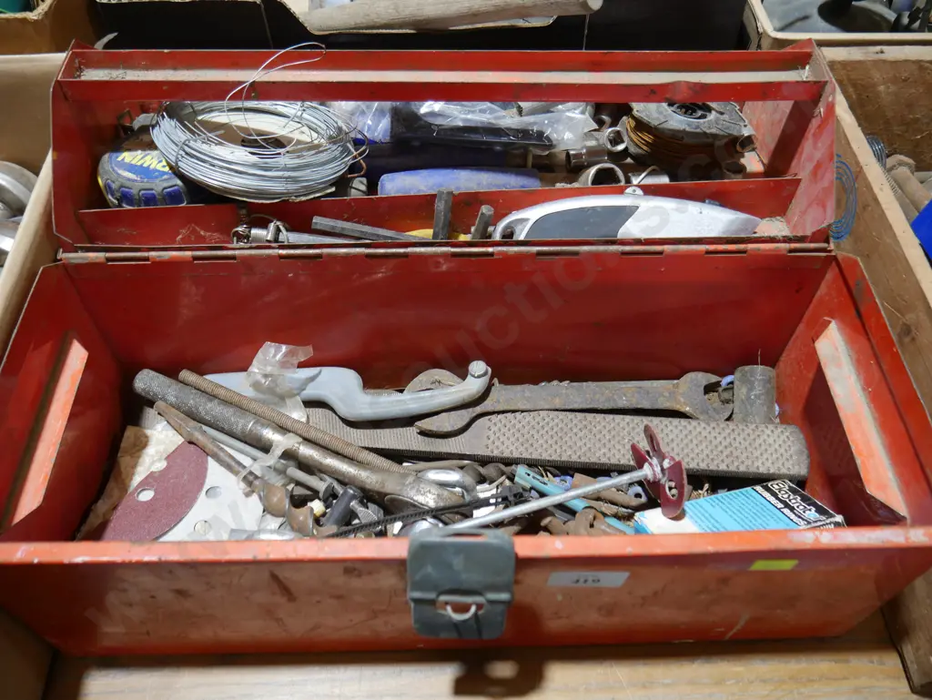 Tool box and contents Image 1++