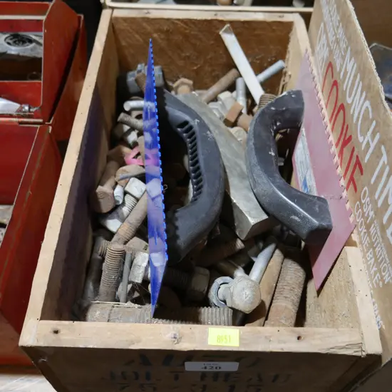 Assorted bolts etc