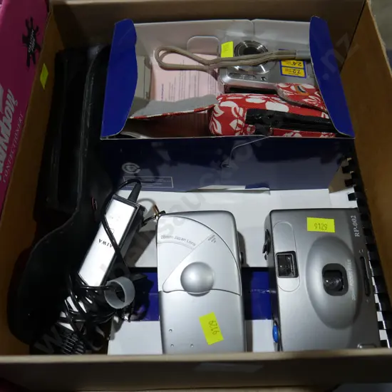 Assorted cameras