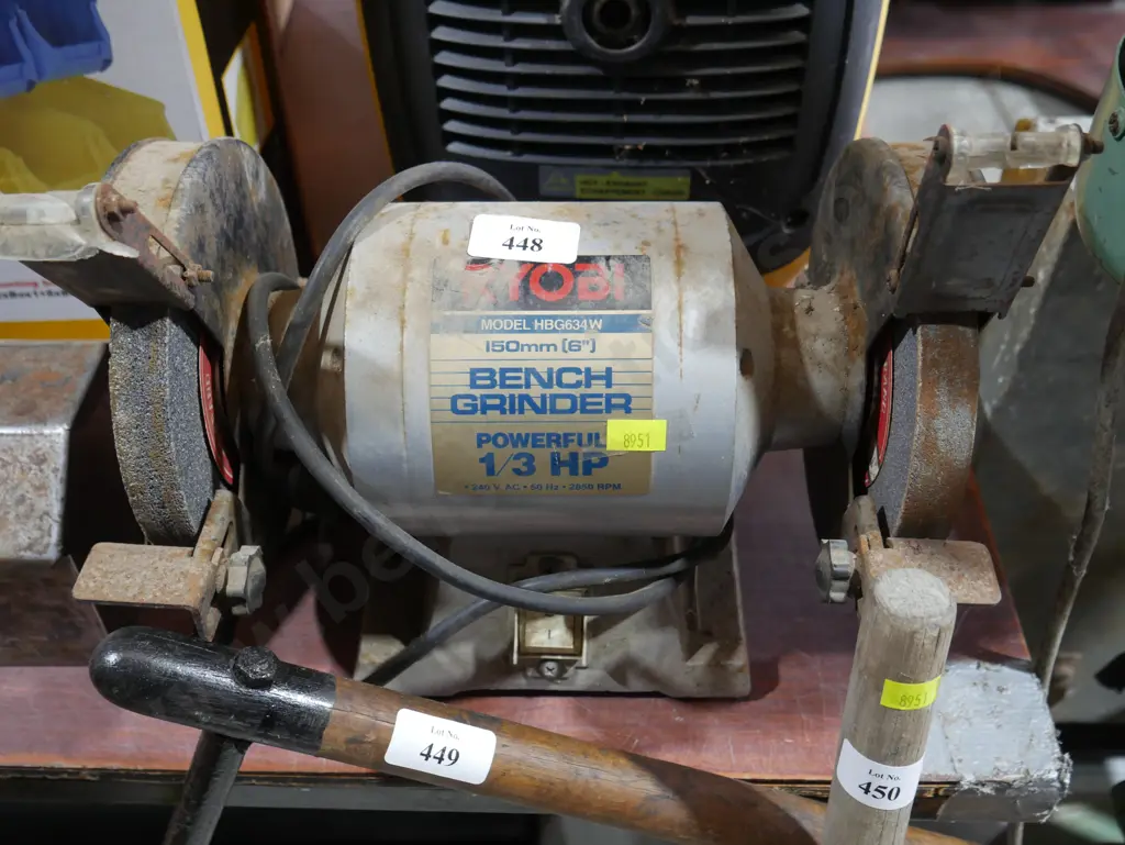 Ryobi bench grinder Image 1++