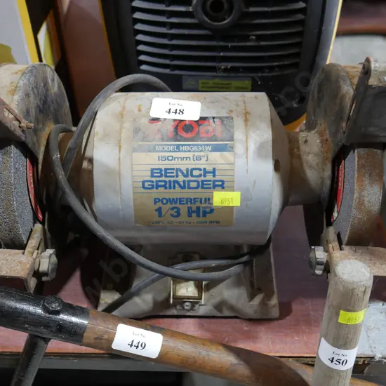 Ryobi bench grinder