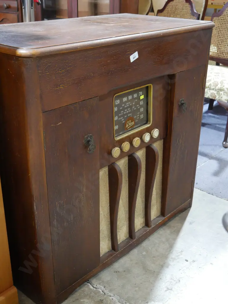La Gloria radiogram, record player Image 1++
