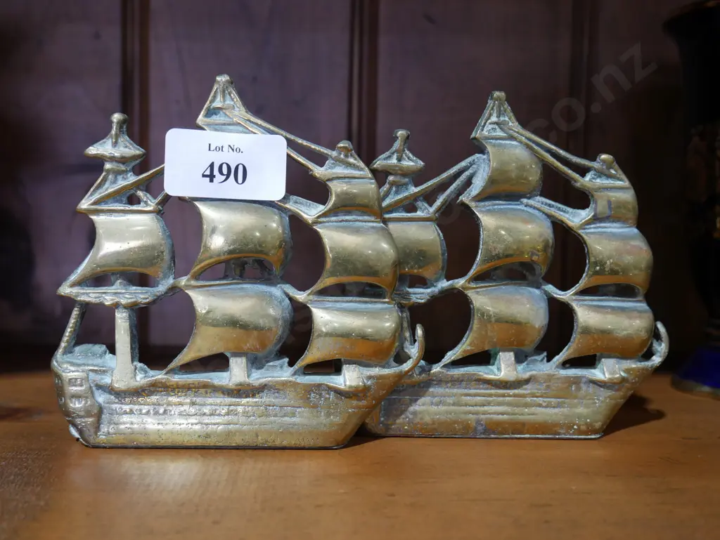 Brass bookends Image 1++