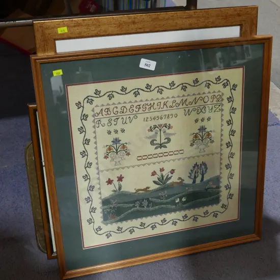 Framed artworks