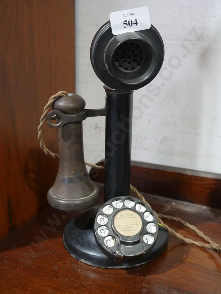 Early candlestick telephone Image 1++