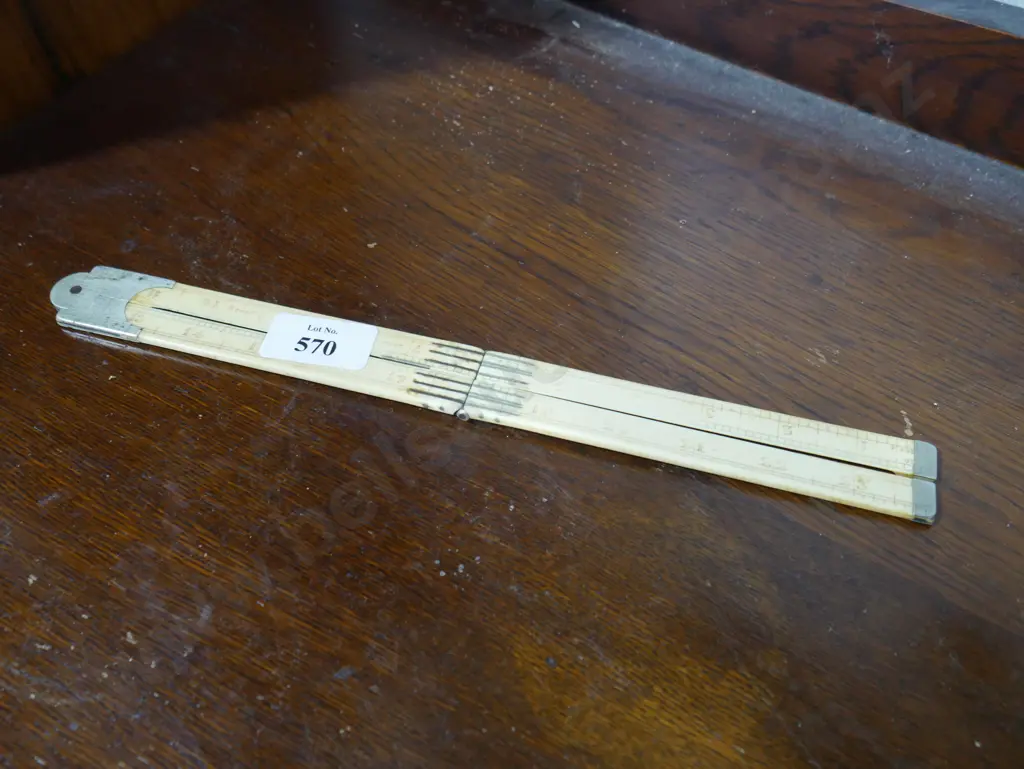 2 foot ivory rule Image 1++