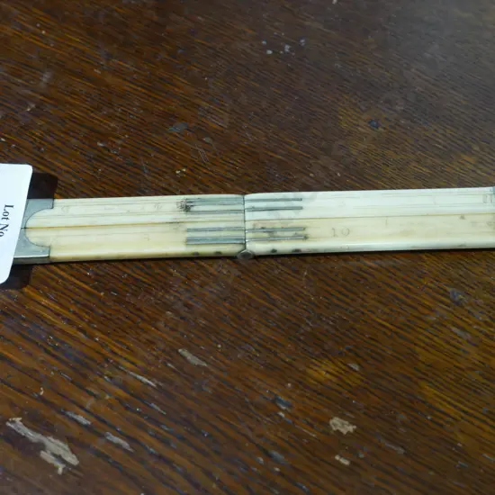 1 foot ivory rule