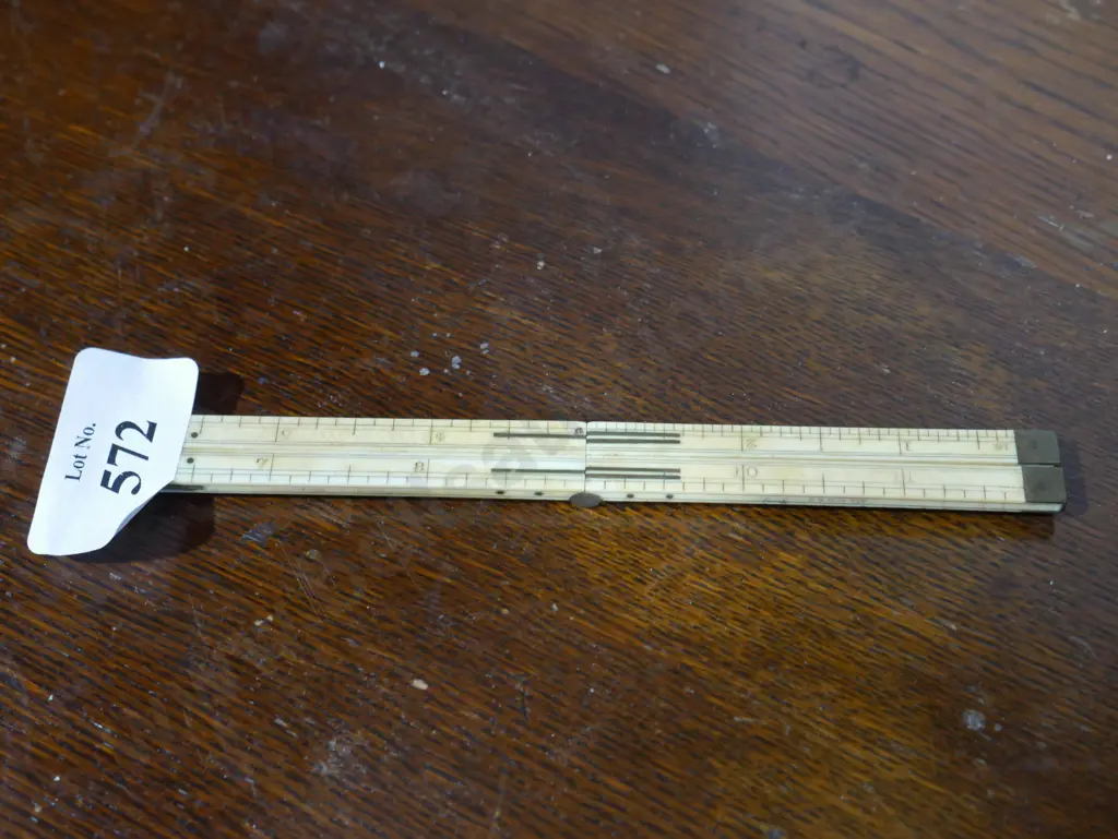 1 foot ivory rule Image 1++