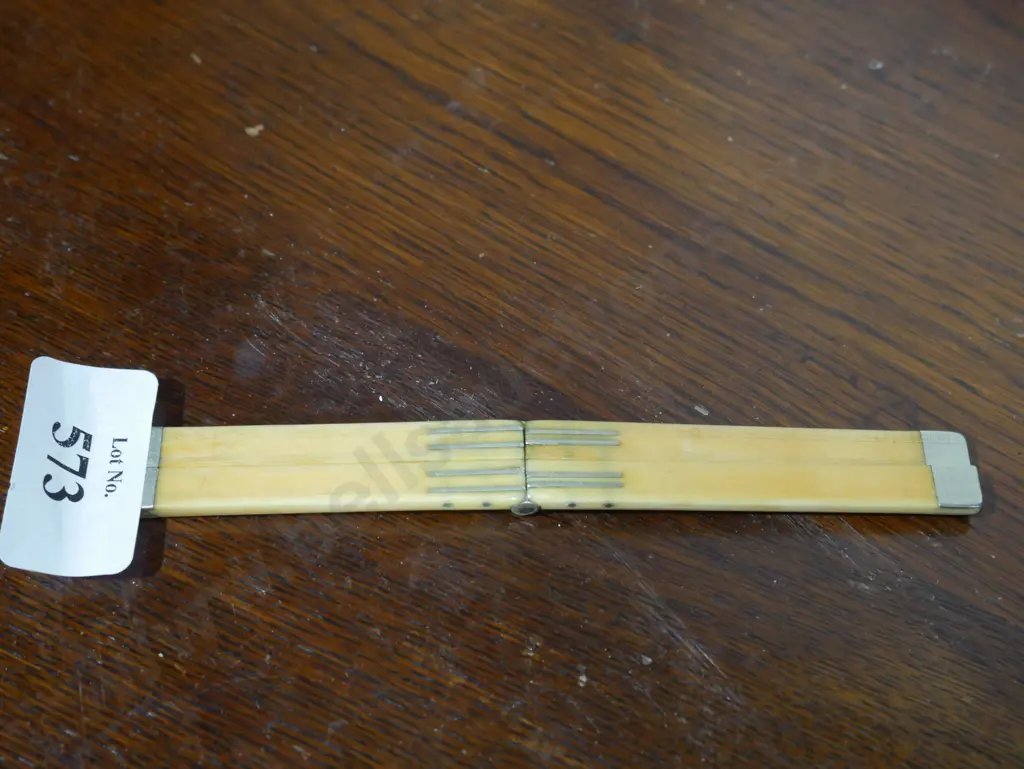 1 foot ivory rule Image 1++