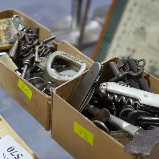 Vintage keys etc