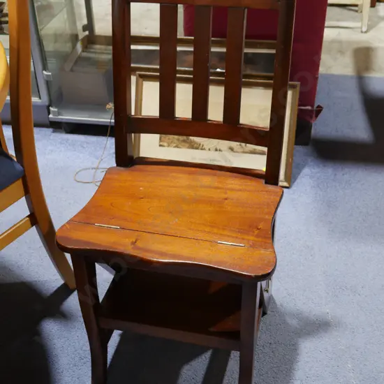 Step stool chair