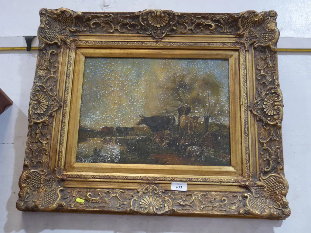 Gilt frame painting Image 1++