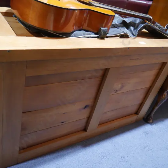 Wooden trunk