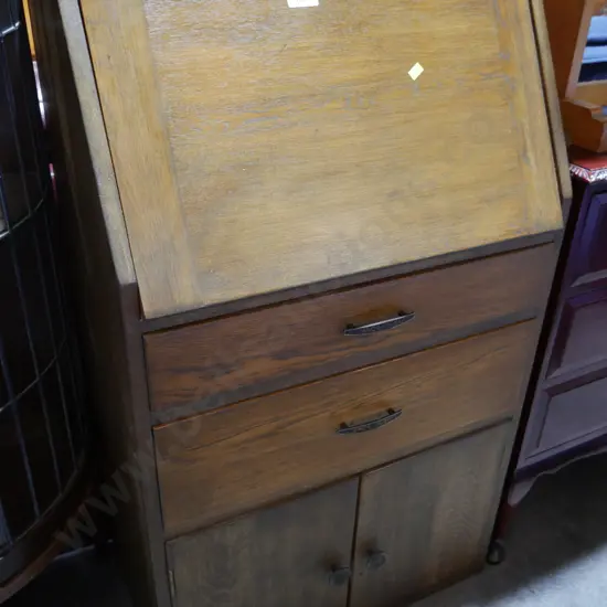 Drop front desk