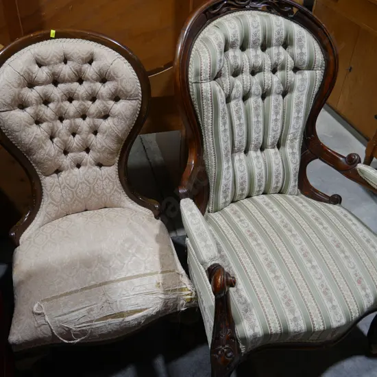 2 vintage chairs