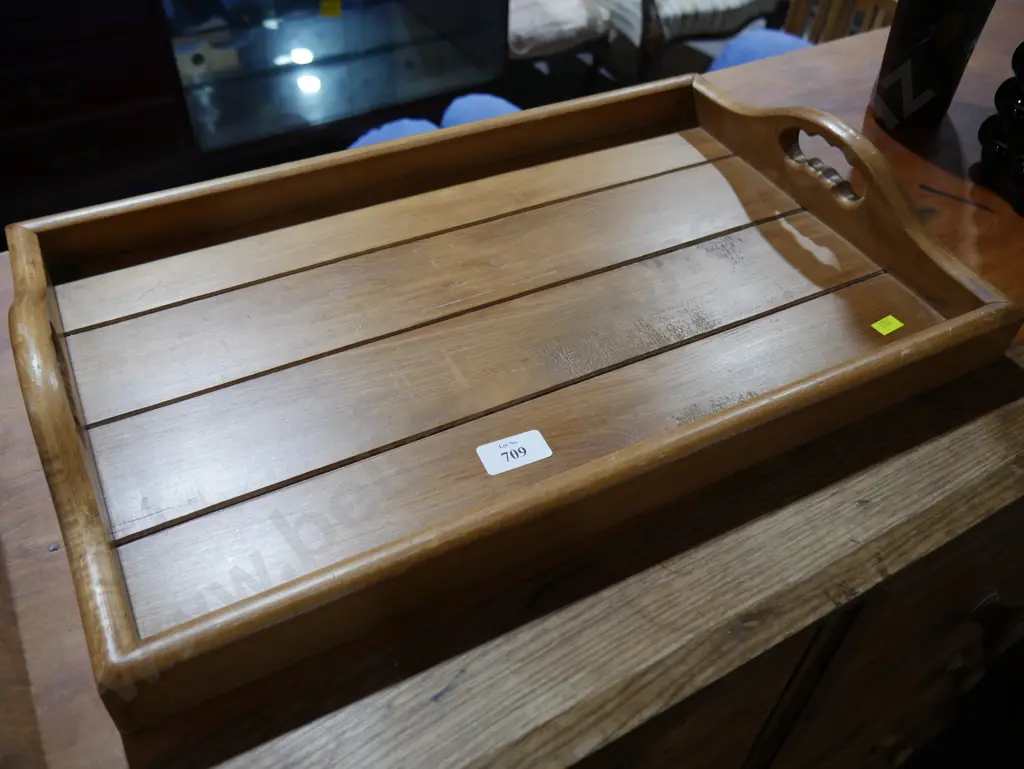 Wooden tray Image 1++