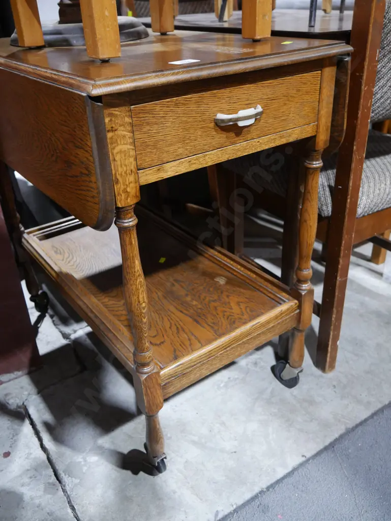 Dropside tea trolley Image 1++