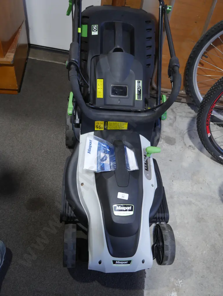 Masport electric lawn mower Image 1++