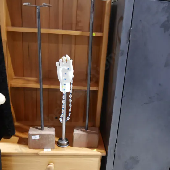 Mannequin hand jewelry stand etc