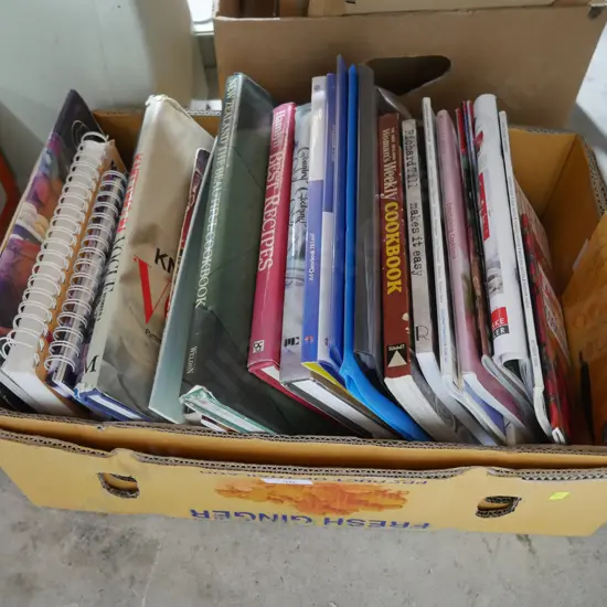 Gardening and cooking books