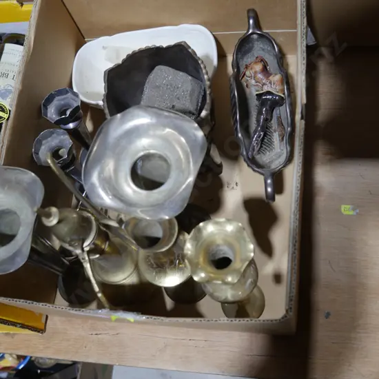 Brass, epware  etc