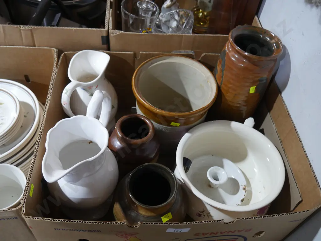 Pottery vases, jugs etc Image 1++