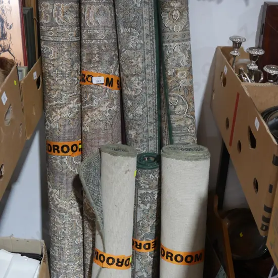 Assorted floor rugs