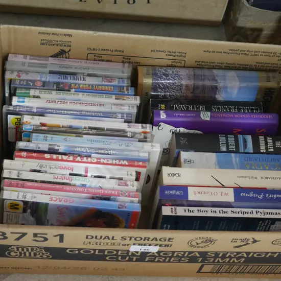 Books and DVDs