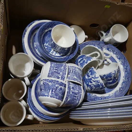 Blue and white china