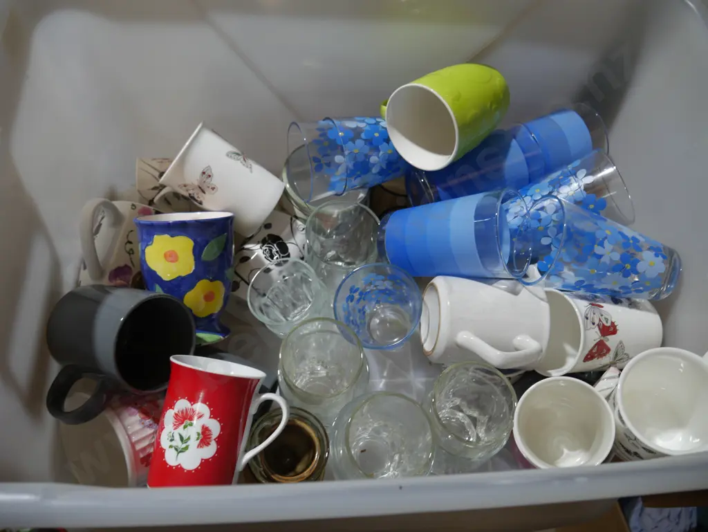 Assorted cups and glasses Image 1++