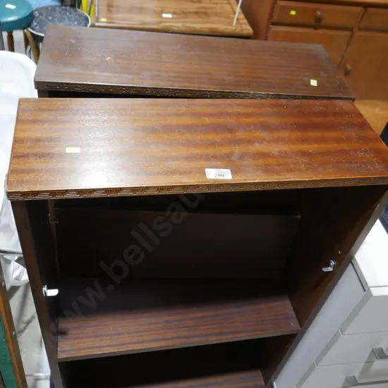 2 book cases
