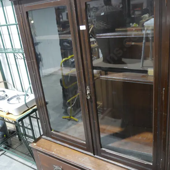 Glazed bookcase